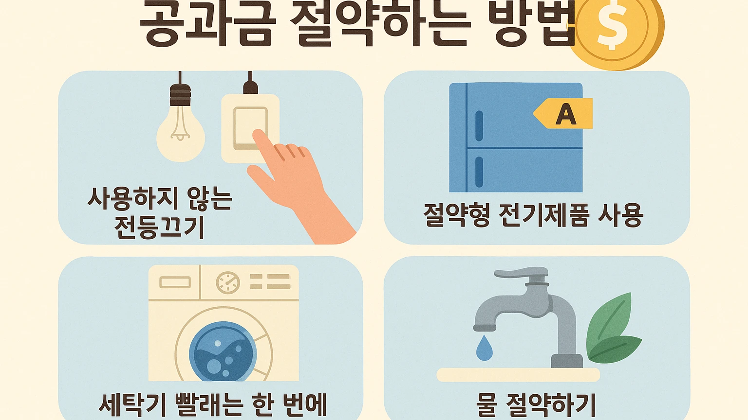공과금 절약