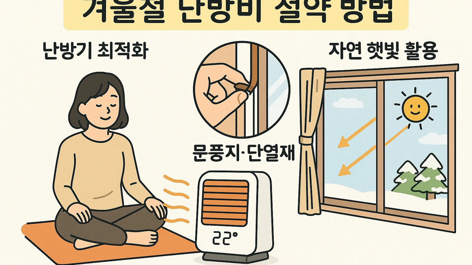 겨울철 난방