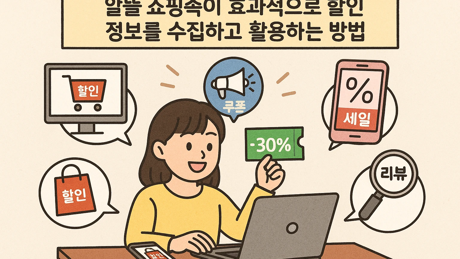 알뜰 쇼핑족을 위한 필수 할인쿠폰 가이드